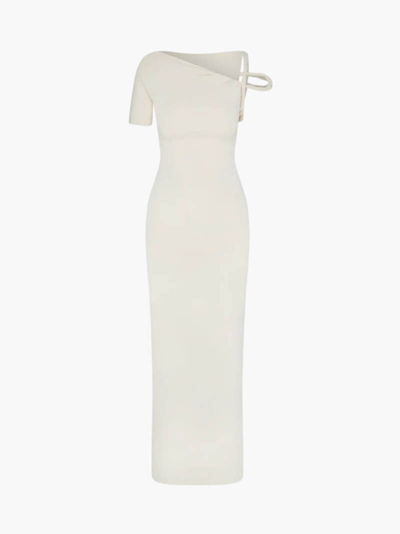 Twisted Maxi Dress for Women - Elegant Evening Maxi Dress