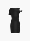 Kylie Twisted Mini Dress - Elegant Occasion Dress for Women