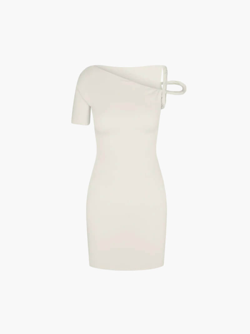 Kylie Twisted Mini Dress - Elegant Occasion Dress for Women - Image 2