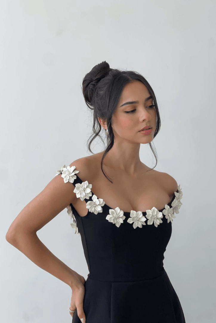 Milou Sleeveless Floral Mini Dress - Elegant Occasion Dress for Women - Image 2