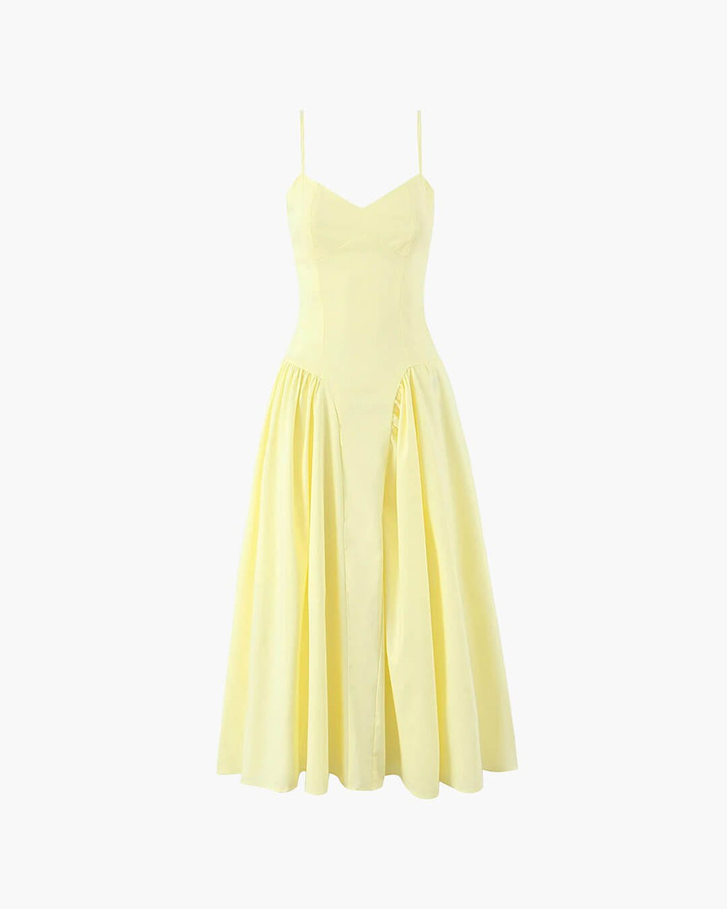 Myrna Spaghetti Strap Midi Dress - Elegant Occasion Dress for Women - Image 3