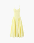 Myrna Spaghetti Strap Midi Dress - Elegant Occasion Dress for Women - Image 3