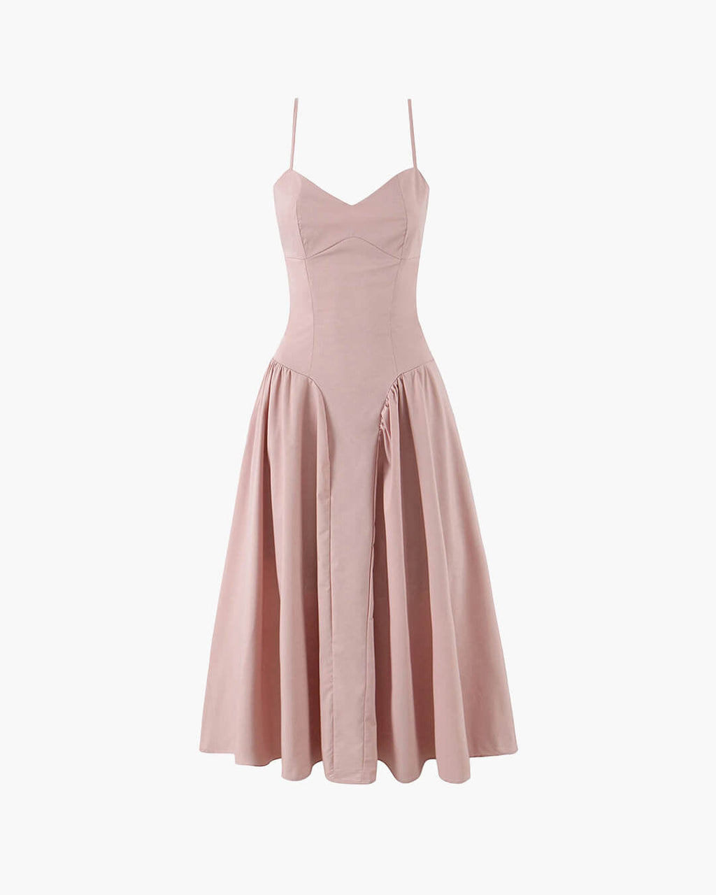 Myrna Spaghetti Strap Midi Dress - Elegant Occasion Dress for Women - Image 7