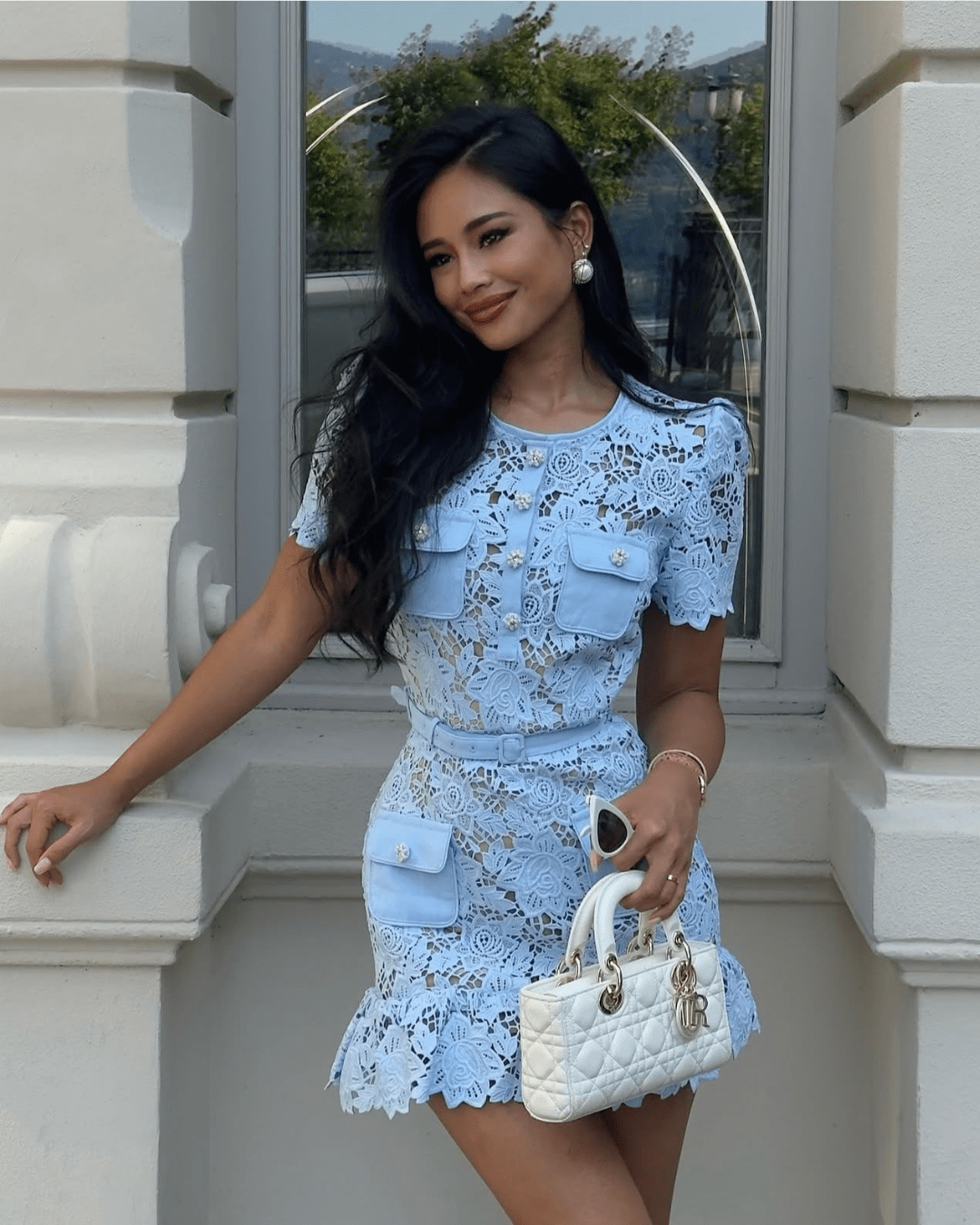 Romy Floral Lace Mini Dress - Elegant Occasion Dress for Women