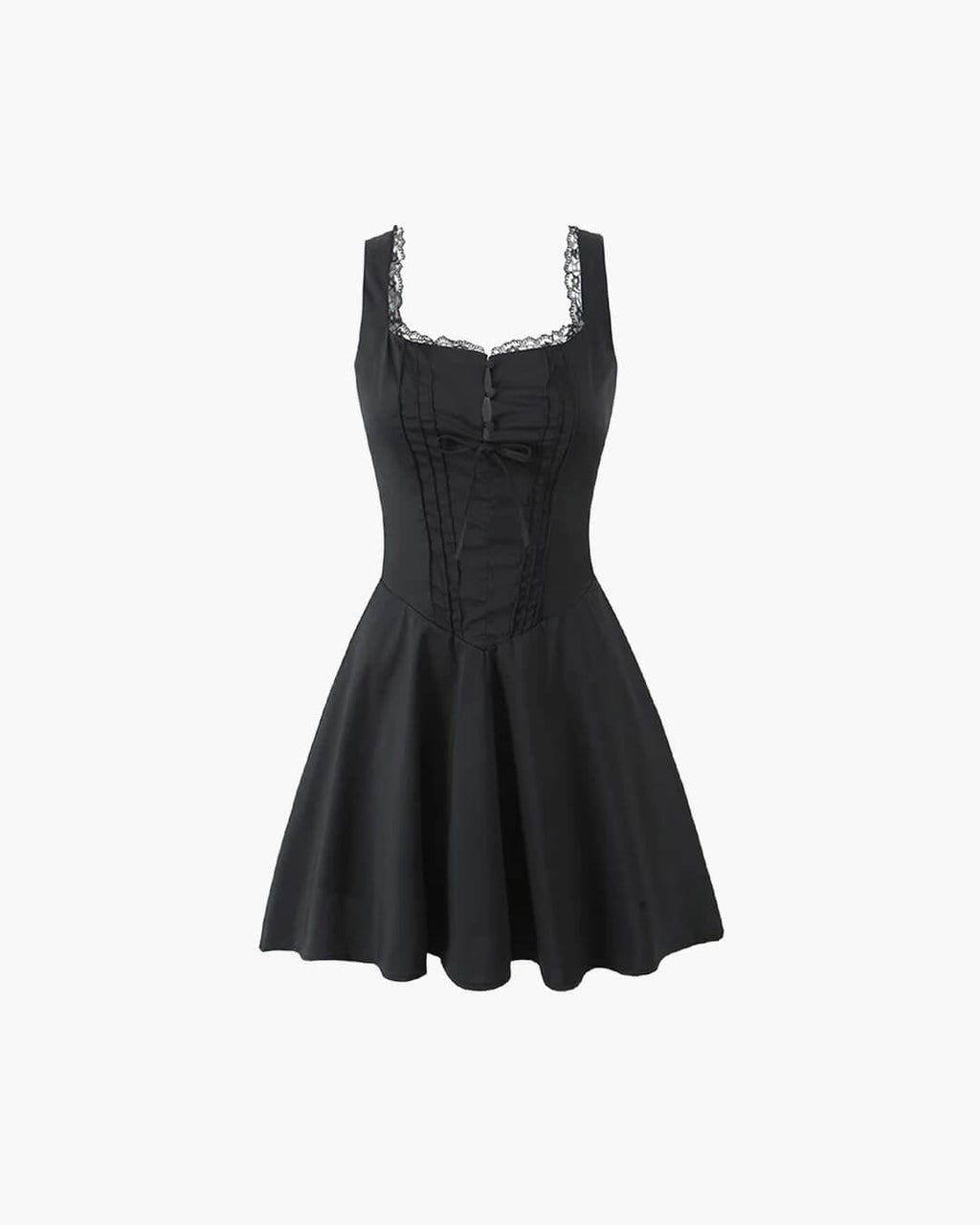 Rosa Lace-Up Back Mini Dress - Elegant Occasion Dress for Women