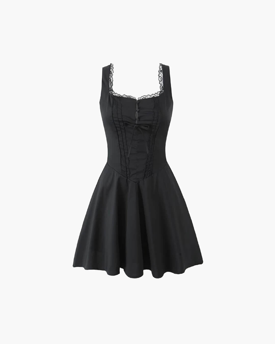 Rosa Lace-Up Back Mini Dress - Elegant Occasion Dress for Women