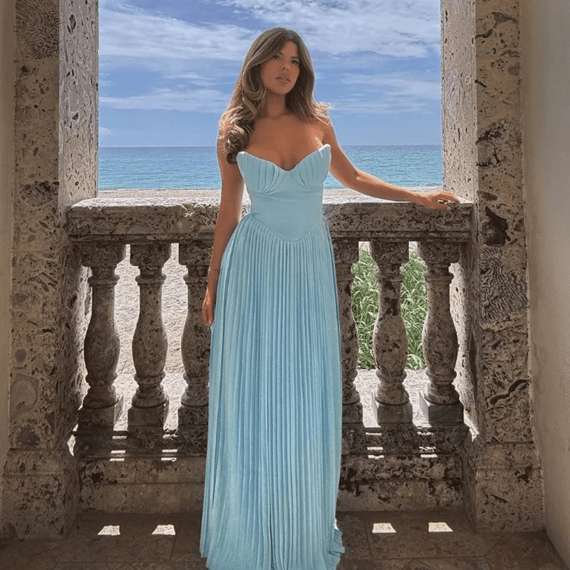 Selena Strapless Maxi Dress - Elegant Occasion Dress for Women
