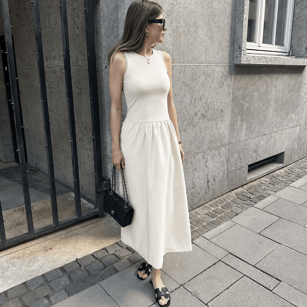 Shirley Sleeveless Summer Dress - Elegant Occasion Dress for Women - Image 3