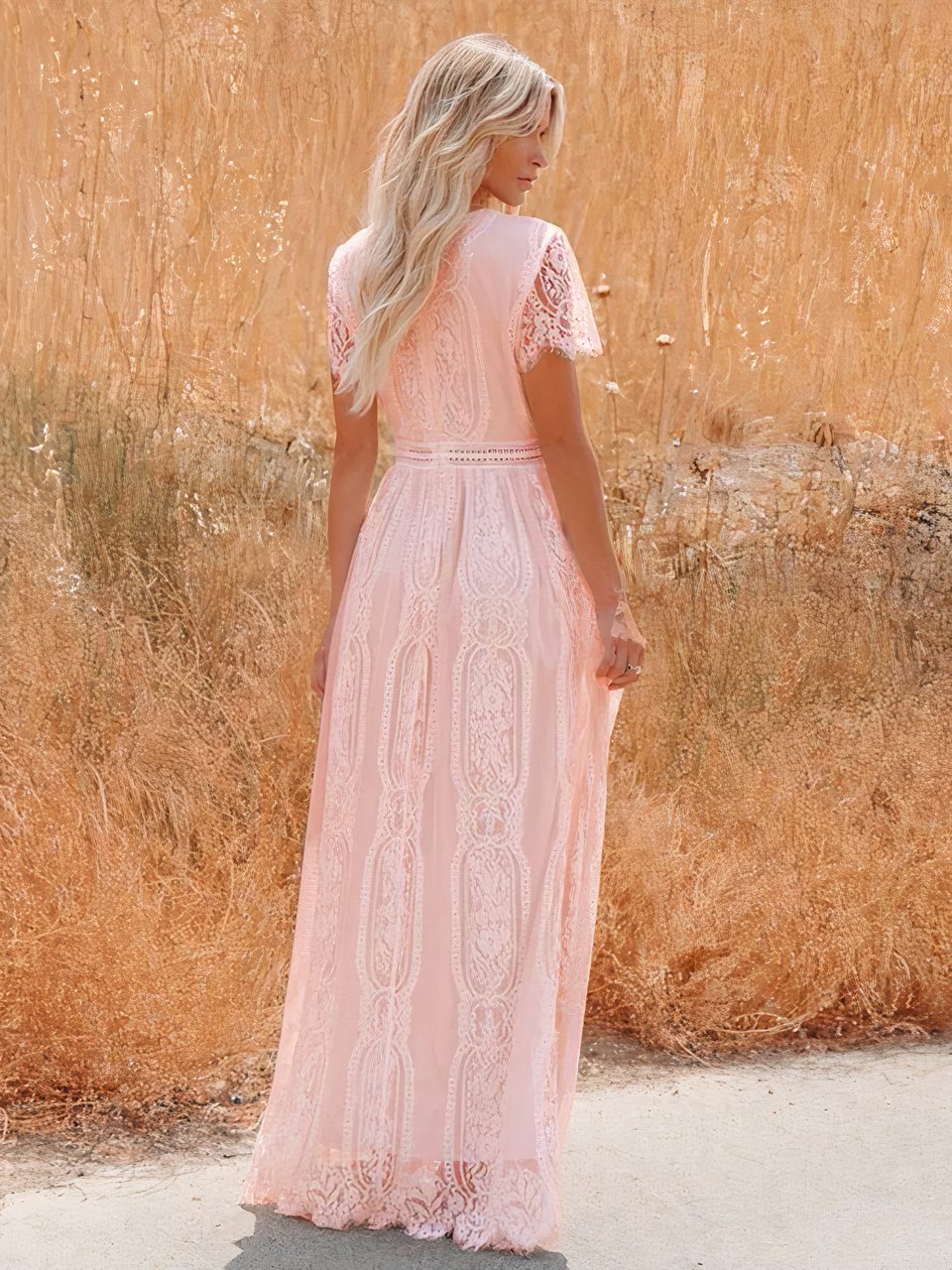 Tilda Bohemian Lace Maxi Dress - Elegant Occasion Dress for Women - Image 7