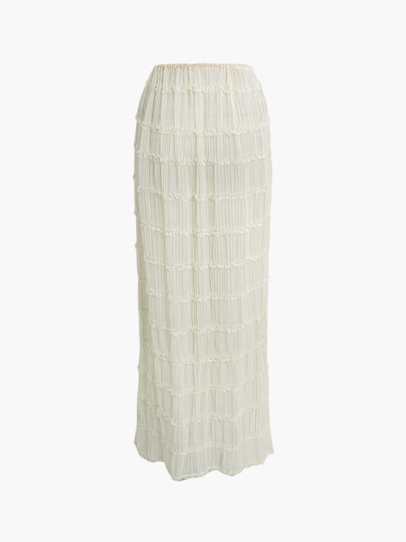 Valerie Ruffle Two-Piece Dress Set - Elegant Summer Outfit - Image 9