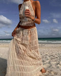 Valerie Ruffle Two-Piece Dress Set - Elegant Summer Outfit - Image 12