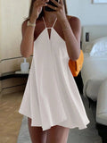 Zinnia Off-Shoulder Hollow Out Summer Dress - Elegant Occasion Dress for Women - Image 3