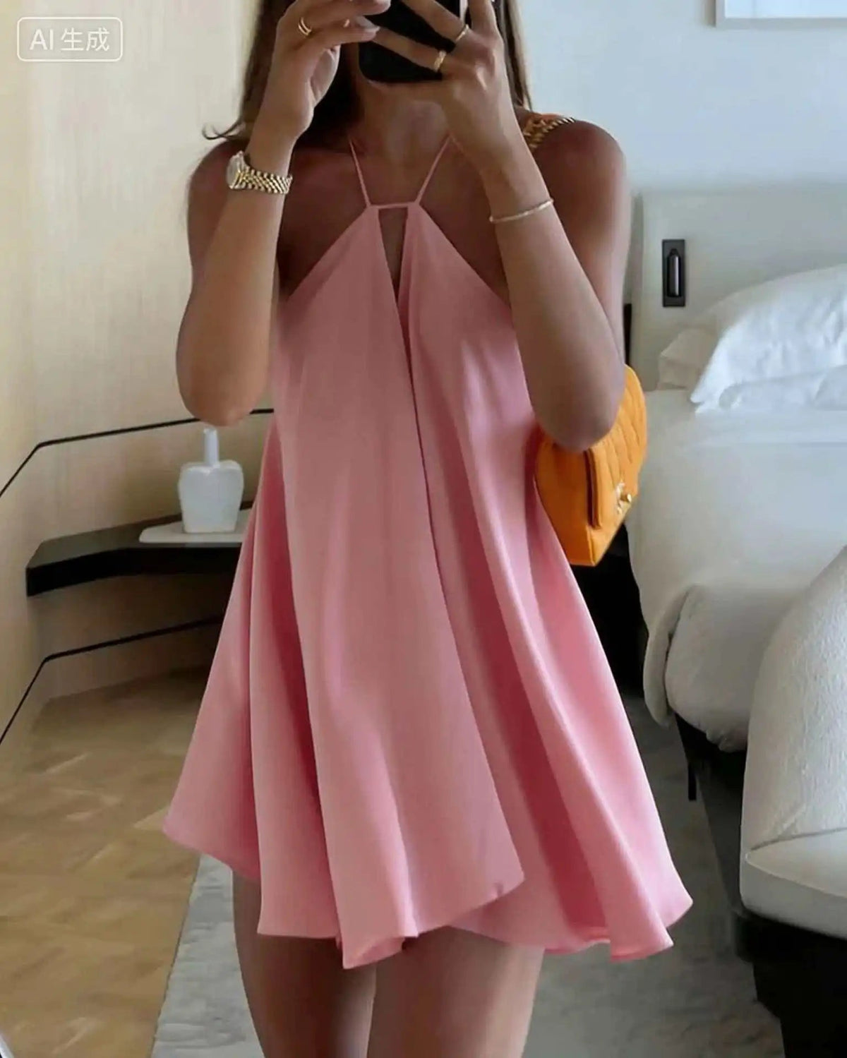 Zinnia Off-Shoulder Hollow Out Summer Dress - Elegant Occasion Dress for Women - Image 10
