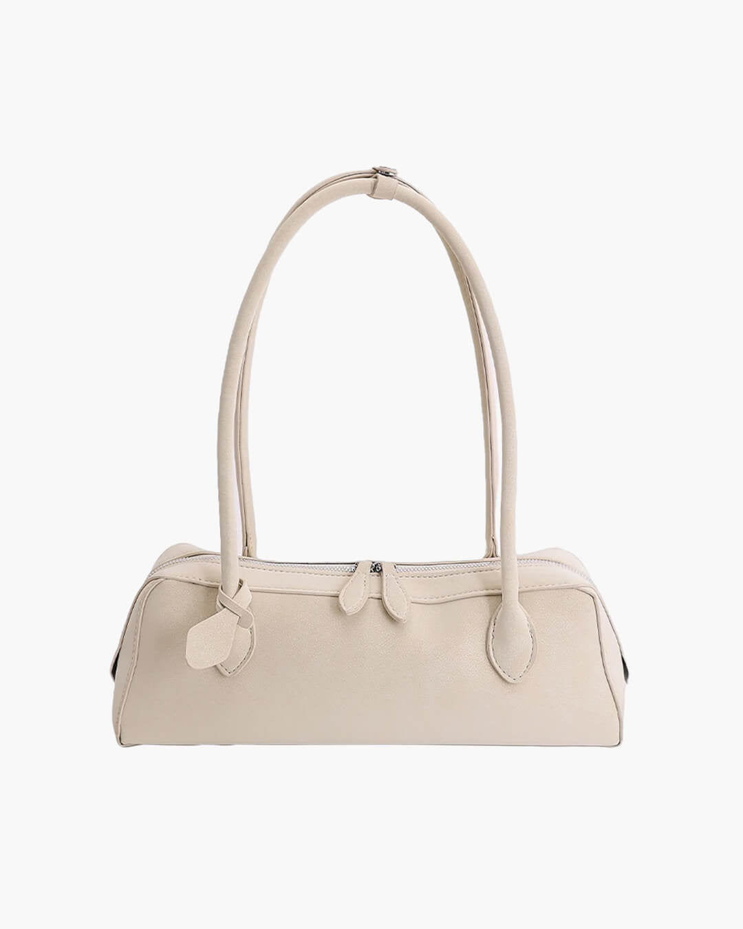Adora Suede Baguette Shoulder Bag - Vintage Underarm Handbag - Image 11