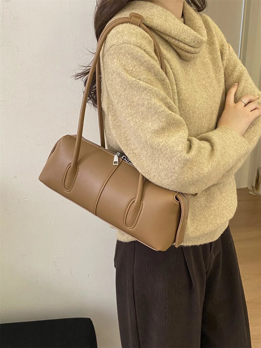 Beatrice Retro Underarm Shoulder Bag - Women's Everyday Handbag - Image 8