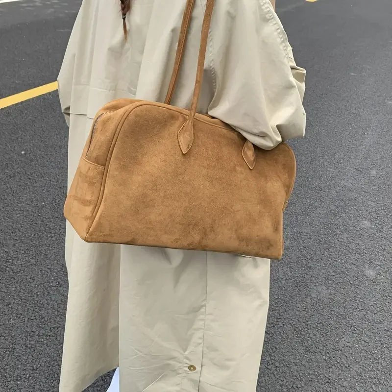 Beatrice Vintage Leather Laptop Tote - Women's Everyday Handbag - Image 4