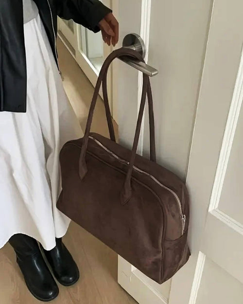 Beatrice Vintage Leather Laptop Tote - Women's Everyday Handbag