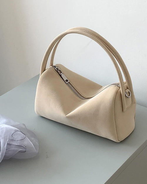 Adavy Vegan Suede Bag - Women's Everyday Handbag - Image 2