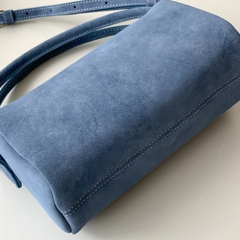 Adavy Vegan Suede Bag - Women's Everyday Handbag - Image 13