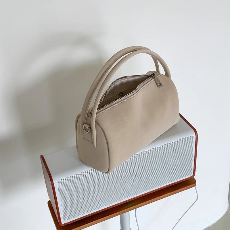 Adavy Vegan Suede Bag - Women's Everyday Handbag - Image 14