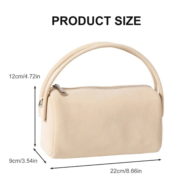 Adavy Vegan Suede Bag - Women's Everyday Handbag - Image 16