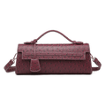 Jasmin Embossed Clutch - Women's Everyday Handbag - Image 2