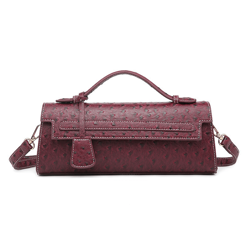 Jasmin Embossed Clutch - Women's Everyday Handbag - Image 2