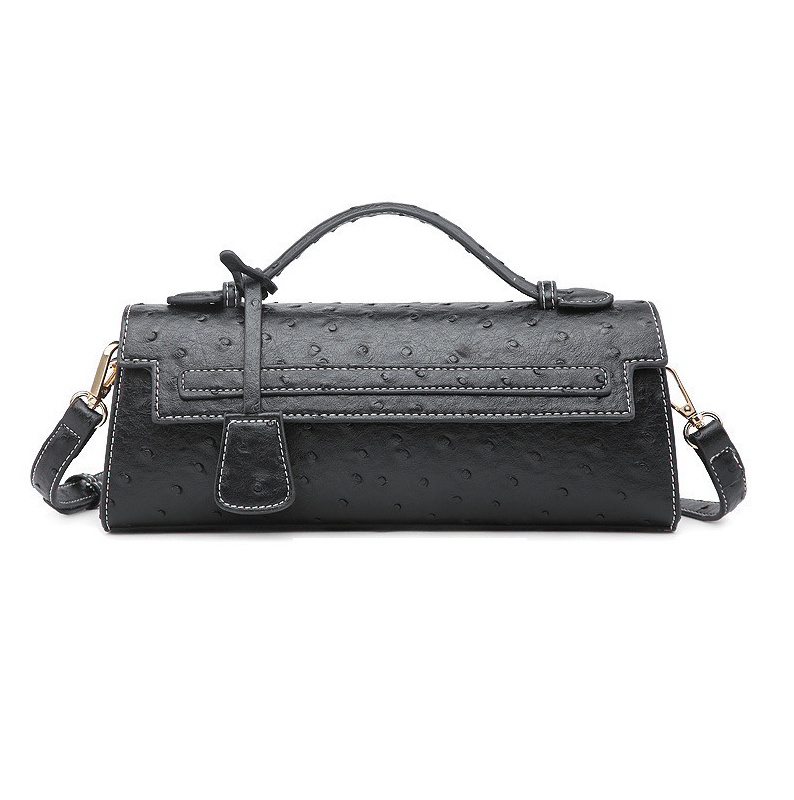 Jasmin Embossed Clutch - Women's Everyday Handbag - Image 3