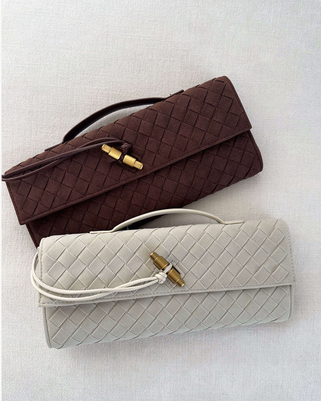 Bianca Suede Bag - Soft Suede Handbag - Image 5