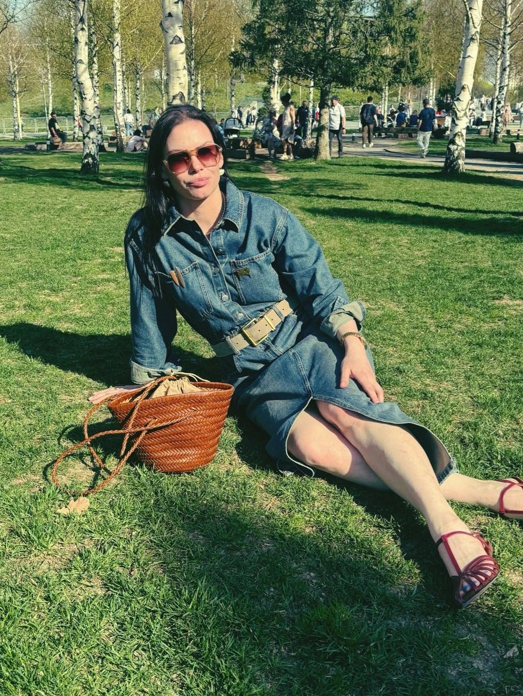 Blair Braided Bucket Shoulder Bag - Women's Everyday Handbag - Image 13