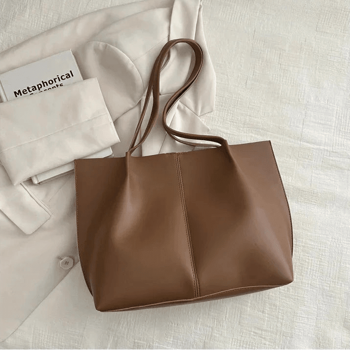Calista Faux Leather Tote Bag - Women's Everyday Handbag - Image 15