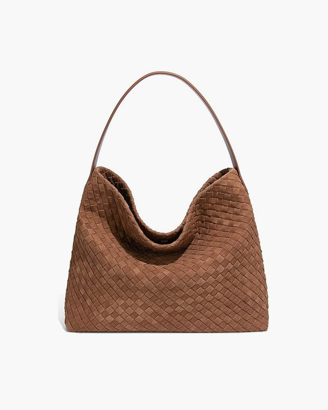 Chelsea Soft Suede Handbag - Spacious Everyday Tote Bag - Image 8