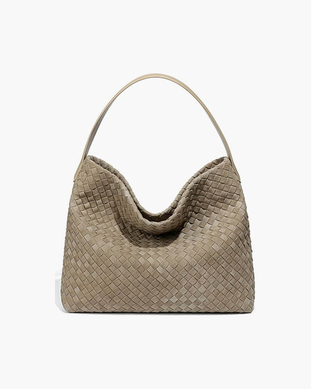 Chelsea Soft Suede Handbag - Spacious Everyday Tote Bag - Image 5