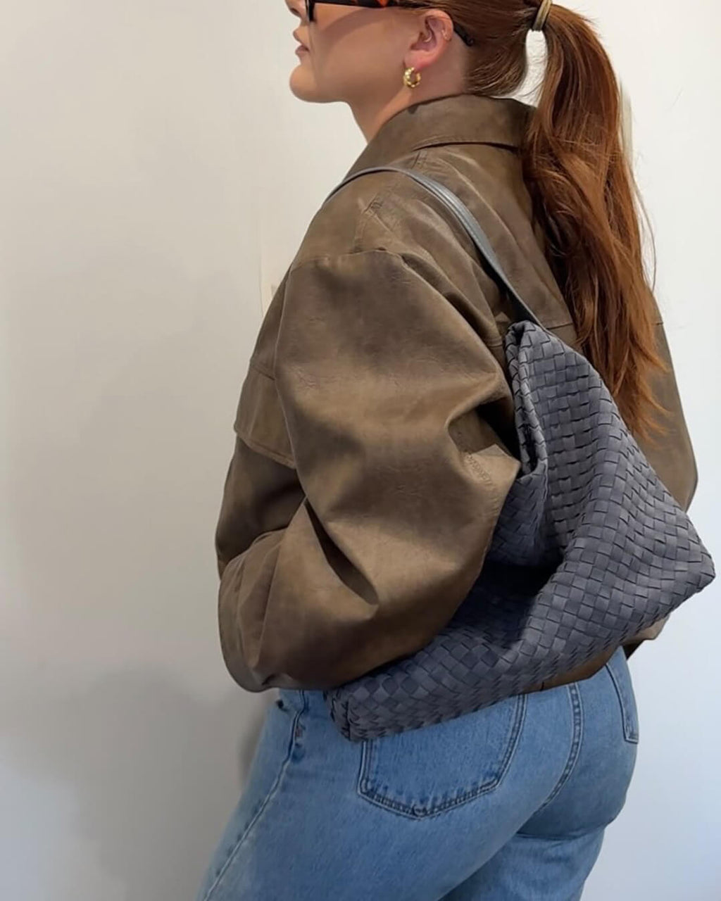 Chelsea Soft Suede Handbag - Spacious Everyday Tote Bag - Image 2