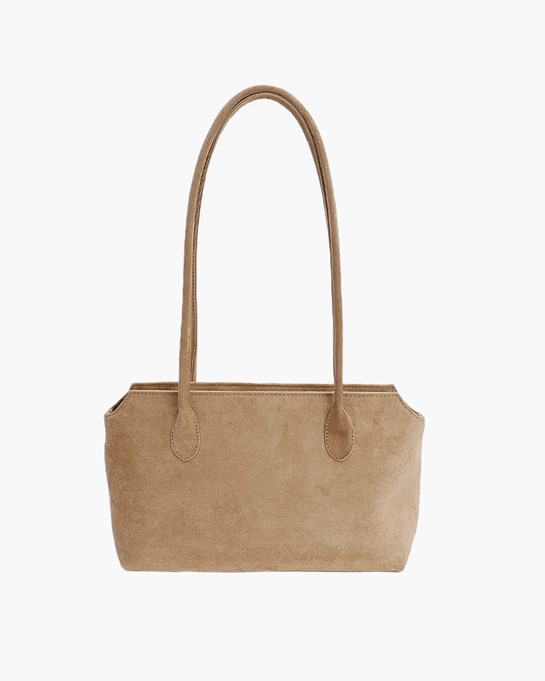 Claudine Faux Suede Shoulder Bag - Women's Everyday Handbag - Image 10