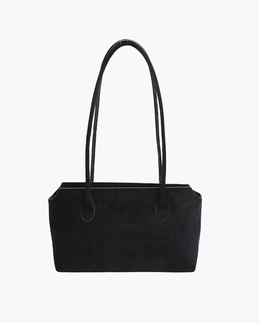 Claudine Faux Suede Shoulder Bag - Women's Everyday Handbag - Image 6