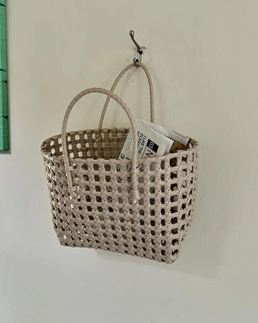 Cresta Open-Weave Tote Bag - Women's Everyday Handbag - Image 2