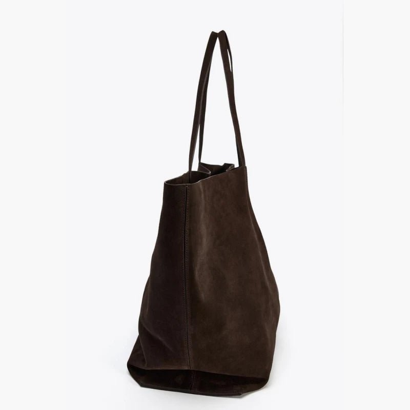 Cynthia Large Suede Tote Bag - Women's Everyday Shoulder Handbag - Image 8