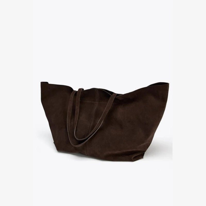 Cynthia Large Suede Tote Bag - Women's Everyday Shoulder Handbag - Image 7