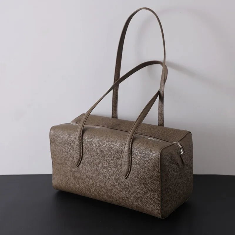 Elena Vegan Leather Tote Bag - Women's Everyday Handbag - Image 9