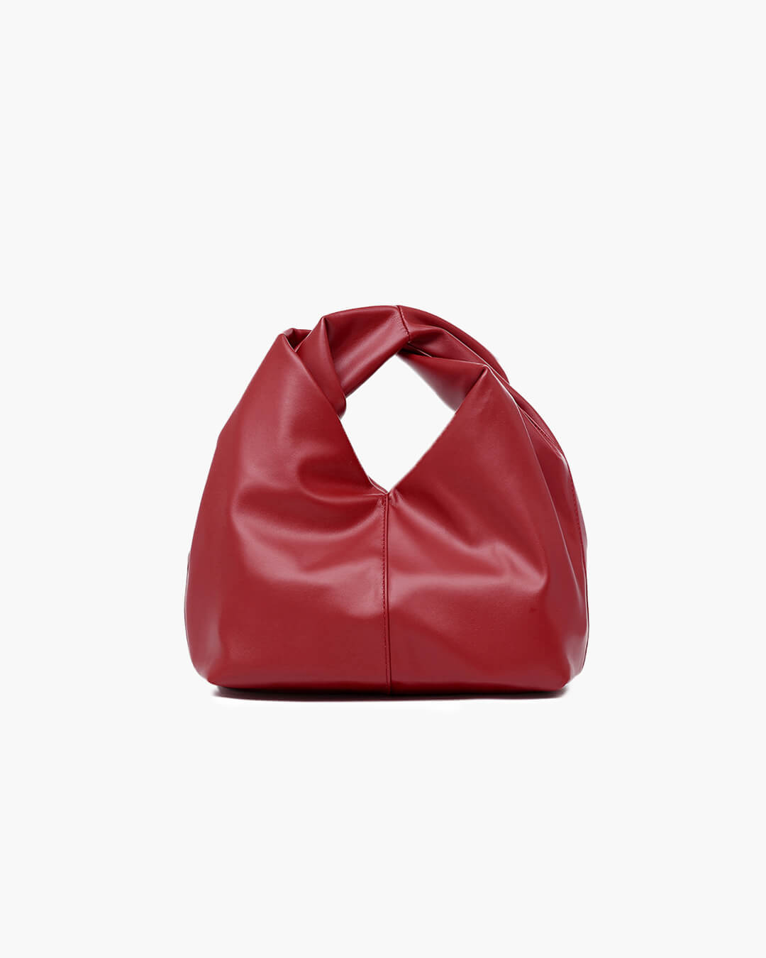 Gelyn Twist Square Clutch Bag - Elegant Solid Color Commuter Handbag - Image 9