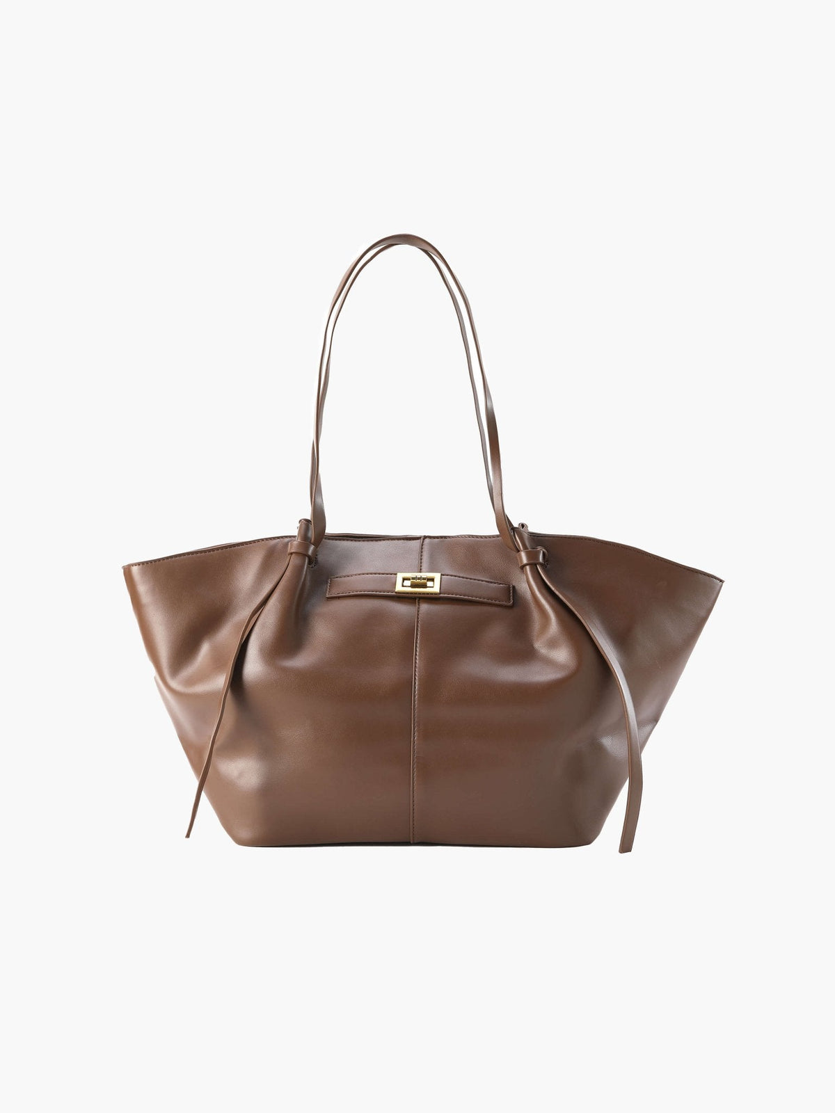 Gerda Shopper Leather Shopper Bag - Structured Large Tote - Image 9