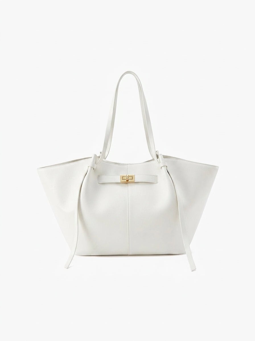 Gerda Shopper Leather Shopper Bag - Structured Large Tote - Image 20