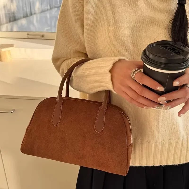 Jenny Suede Mini Bag - Women's Everyday Handbag - Image 4