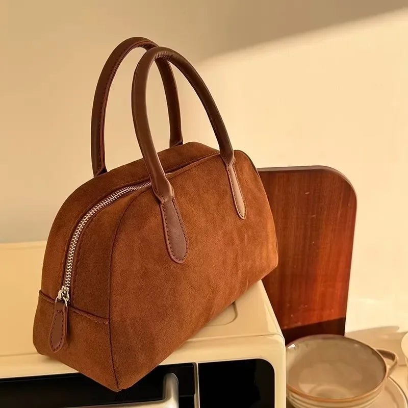Jenny Suede Mini Bag - Women's Everyday Handbag - Image 3