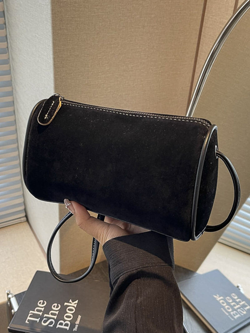 Ruby Suede Bag - Women's Everyday Handbag - Image 6
