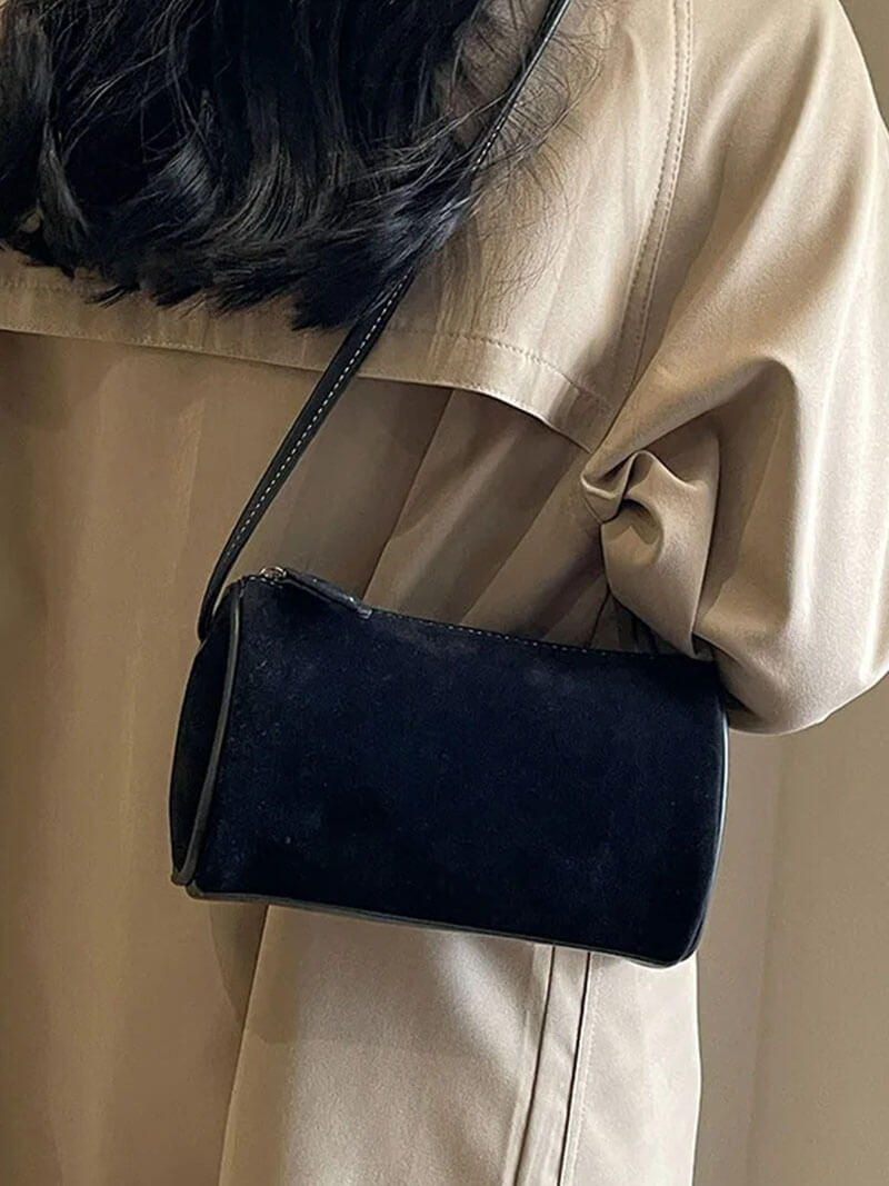 Ruby Suede Bag - Women's Everyday Handbag - Image 4