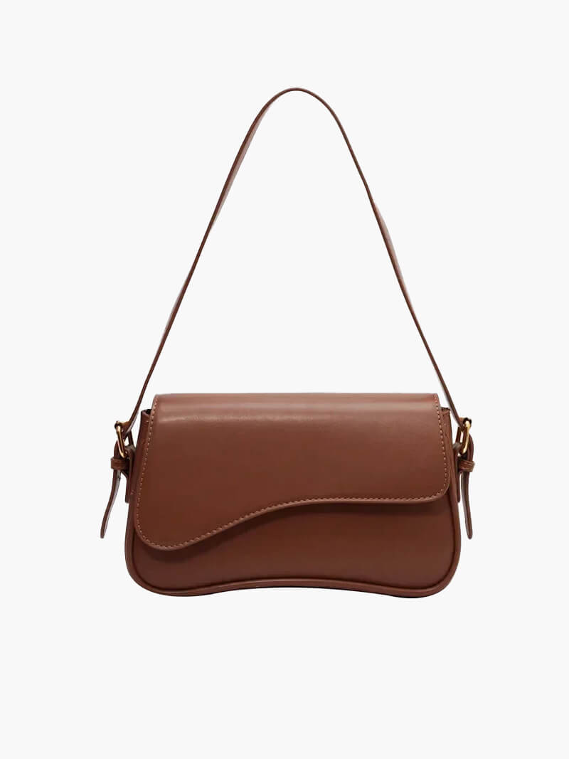 Mila Shoulder Saddle Bag - Women's Everyday Handbag - Image 4