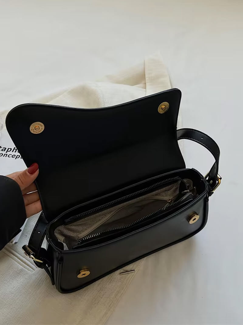 Mila Shoulder Saddle Bag - Women's Everyday Handbag - Image 12