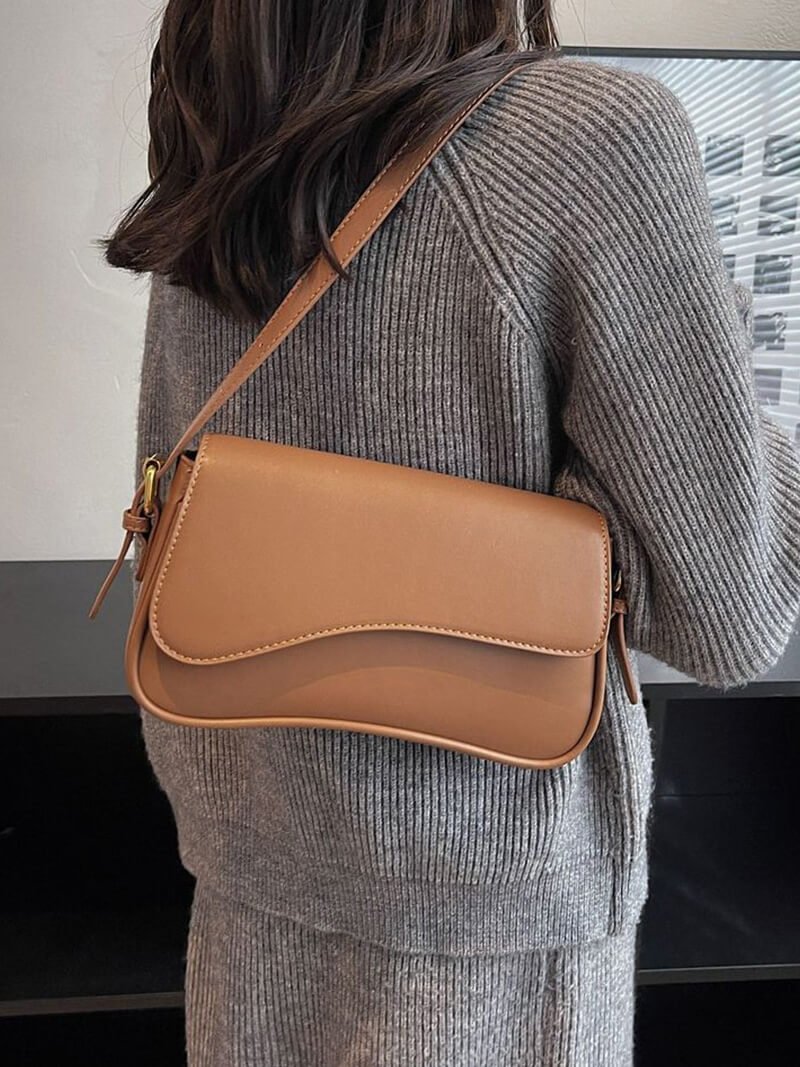 Mila Shoulder Saddle Bag - Women's Everyday Handbag - Image 9